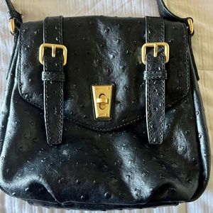 MARC BY MARC JACOBS BLACK LEATHER CROSSBODY BAG